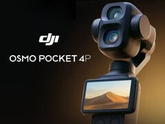 O Osmo Pocket 4P possui uma lente primária de 1 polegada e 3 lentes telefoto.