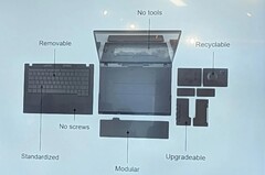 Projeto Aurora: Lenovo explora o conceito modular do laptop ThinkPad (fonte da imagem: digitaltrends.com)
