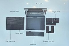 Projeto Aurora: Lenovo explora o conceito modular do laptop ThinkPad (fonte da imagem: digitaltrends.com)