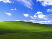 O papel de parede original "Bliss" para Windows XP (Fonte de imagem: Wikipedia)