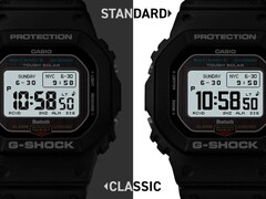 O relógio G-Shock GW-BX5600 da Casio (foto) oferecerá uma série de opções de exibição. (Fonte da imagem: Reddit)