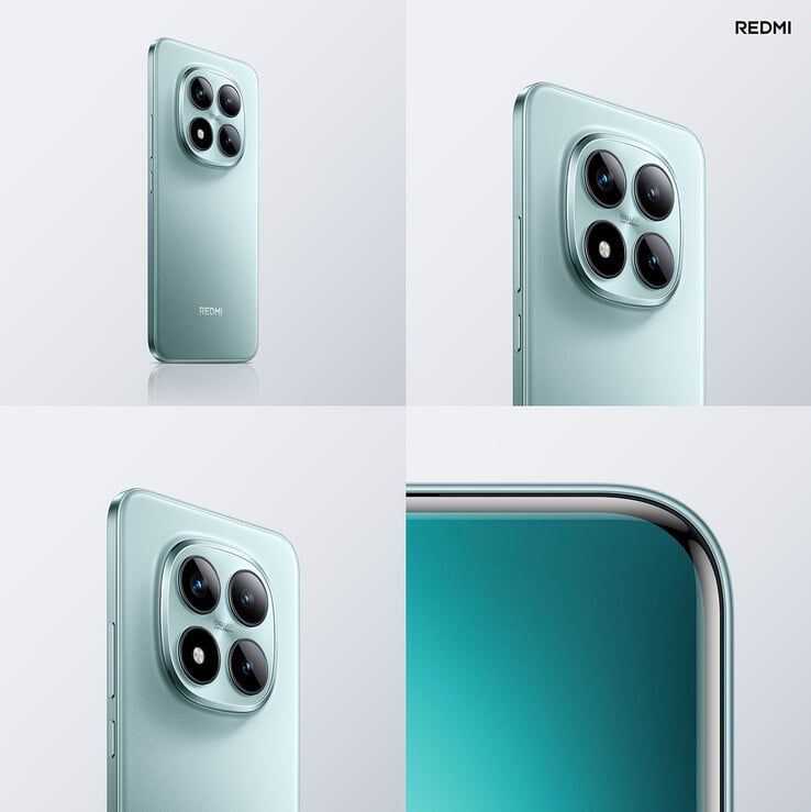 Design do Redmi Note 15 Pro Plus (Fonte da imagem: Xiaomi)