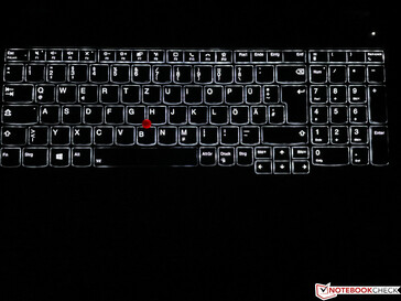 Luz de fundo do teclado