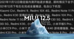 O terceiro lote de dispositivos Xiaomi começou agora a receber a atualização MIUI 12.5 Enhanced Edition na China. (Fonte da imagem: Xiaomi - editado)