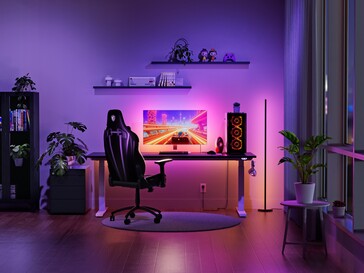 Configuração de jogos do Nanoleaf PC Screen Mirror Lightstrip (Fonte da imagem: Nanoleaf PR)