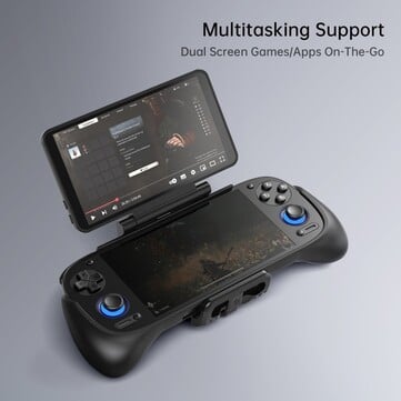 O Retroid Dual Screen Add-on pode ser ajustado em três ângulos. (Fonte da imagem: Retroid)