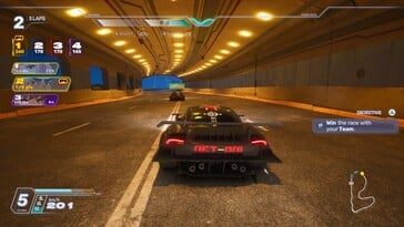 Na imagem: uma captura de tela do jogo Screamer.