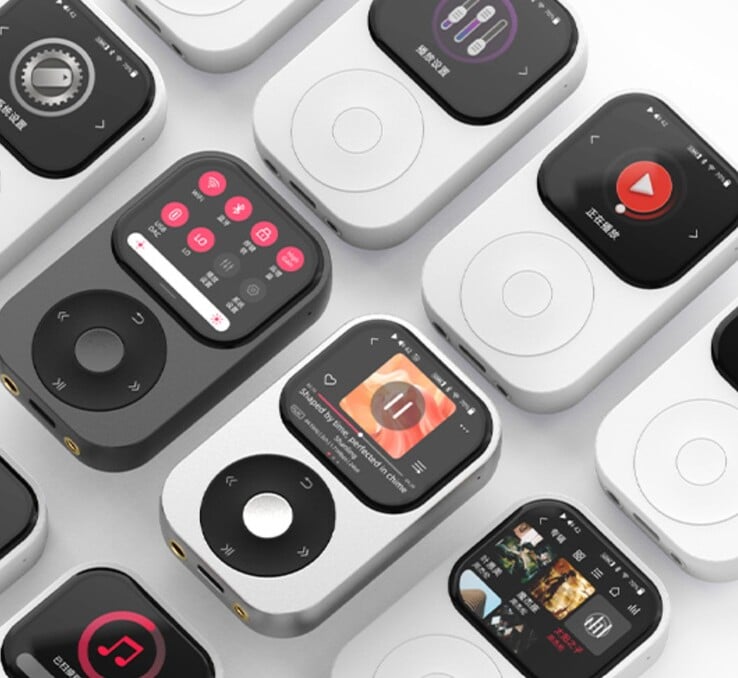 O DAP Shanling Q2 opera com o sistema operacional personalizado MTouch.