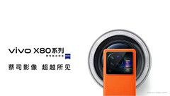 A série Vivo X80 será lançada em breve. (Fonte: Vivo via Weibo)