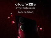 Um novo teaser do V29e. (Fonte: Vivo IN)