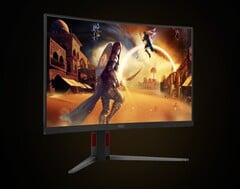 O monitor para jogos AOC Agon CQ32G4ZA oferece suporte a três modos, variando de 720p a 500 Hz até 1440p a 260 Hz.