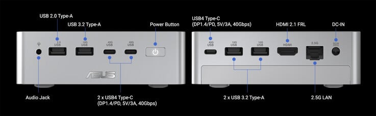O Asus Ascent QN10 requer um adaptador de alimentação de 180 W (20 Vcc/8 A).