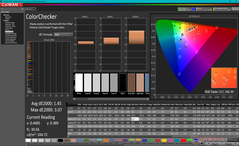 ColorChecker após a calibração