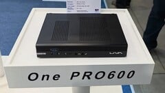 O mini PC ECS Liva One PRO600 possui CPUs Ryzen 7000/8000/9000 de 35 watts e 65 watts. (Fonte da imagem: Liliputing)