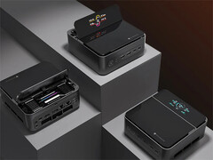 O Machenike GTS apresenta uma tela de status dobrável de 2,33 polegadas. (Fonte da imagem: Machenike - editado)