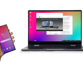 O NexDock Wireless acrescenta conectividade sem fio ao NexDock 360. (Fonte de imagem: Computador NexDock)