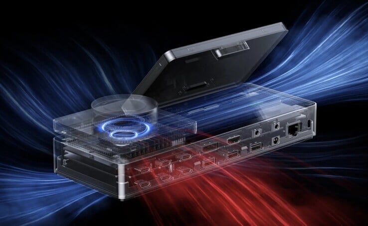 A dock Pixel Bolt Ultra Thunderbolt 5 possui refrigeração ativa para manter seus componentes internos resfriados.