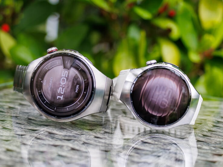 Da esquerda para a direita: 46 mm e 42 mm (foto: Daniel Schmidt)
