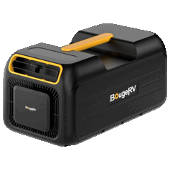 O ar-condicionado portátil BougeRV 3500BTU pode resfriar espaços de até 5,9 m² (Fonte da imagem: BougeRV)