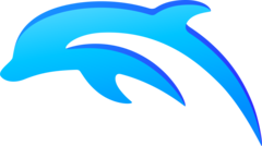 O Dolphin Emulator agora pode inicializar tudo o que poderia ser executado em um Wii original. (Fonte da imagem: Logotipo do emulador Dolphin via Wikimedia Commons)