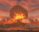 A bomba nuclear na sequência de introdução do Fallout 4