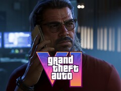 Banner do GTA 6 com Raul Bautista recebendo ligação