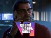 Banner do GTA 6 com Raul Bautista recebendo ligação