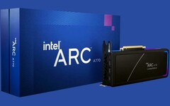 Intel Arc A770 é a GPU Arc mais rápida atualmente no mercado. (Fonte: Intel)