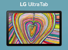 O LG Ultra Tab suporta a entrada de canetas e é enviado com Android 12. (Fonte da imagem: LG)