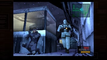 Na imagem: uma captura de tela do jogo METAL GEAR SOLID – Versão Master Collection.