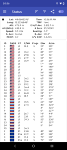 Sistemas de satélite suportados