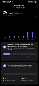 Atividade da Xiaomi Smart Band 10