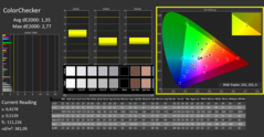 CalMAN ColorChecker - calibrado