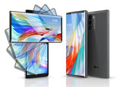 A funcionalidade do touchpad da LG Wing melhorou com a última atualização do dispositivo. (Fonte da imagem: LG)