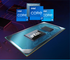 O Intel Core i7-1195G7 suplantará o Core i7-1185G7 com ganhos de desempenho decentes. (Fonte de imagem: Intel)