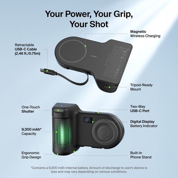 O Belkin Stage PowerGrip pode carregar três dispositivos simultaneamente. (Fonte da imagem: Belkin)