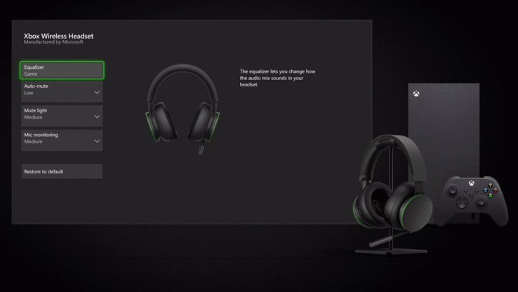 Uma olhada nas opções de fones de ouvido sem fio do Xbox Series e One consoles. (Fonte Imagae: Microsoft)