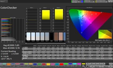 Precisão de cores CalMAN