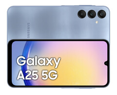 Há rumores de que o Galaxy A25 5G esteja disponível com até 256 GB de armazenamento expansível. (Fonte da imagem: @MysteryLupin)
