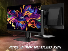 O MAG 271QP X24 é outro monitor para jogos de 1440p e 240 Hz da MSI. (Fonte da imagem: MSI)