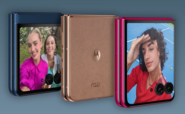 O Motorola Razr+ 2025 estará disponível em três cores. (Fonte da imagem: Motorola)