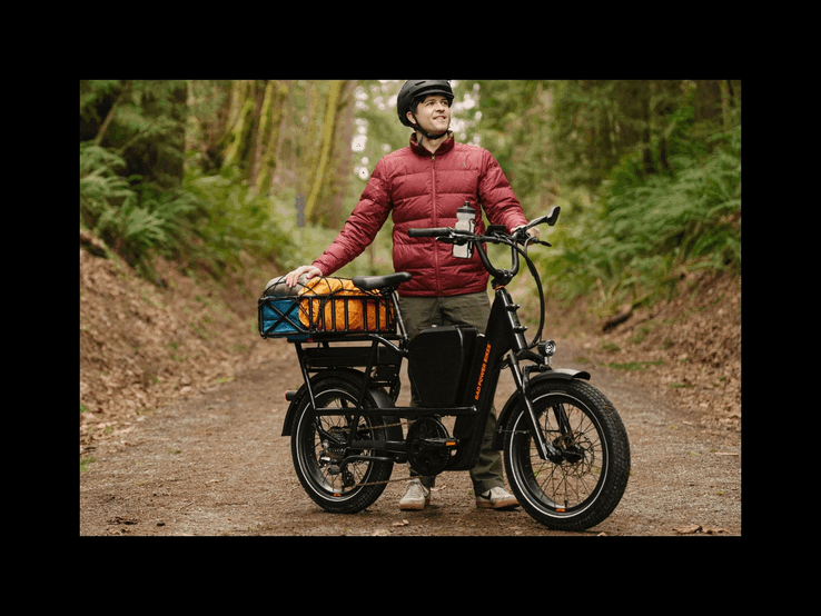A e-bike utilitária RadRunner Max Cargo oferece 60 milhas de alcance com uma única carga (Fonte da imagem: Rad Power Bikes)