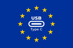 A UE exigirá que a maioria dos equipamentos eletrônicos tenham carga USB-C até 28 de dezembro de 2024. (Imagem via Wikicommons c/ edições)