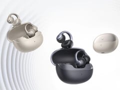 Os ClipBuds Pro 2 têm um preço de lançamento de $79.99. Na imagem: uma foto promocional editada que mostra os fones de ouvido e as opções de cores disponíveis.