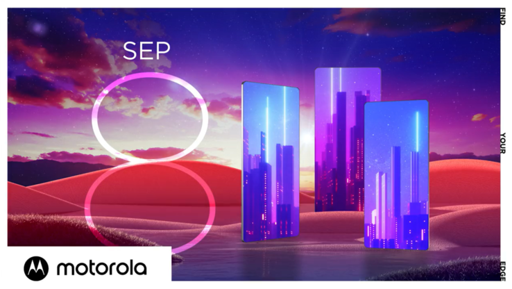 A Motorola anuncia seu próximo evento de produtos Edge. (Fonte: Motorola via Twitter)
