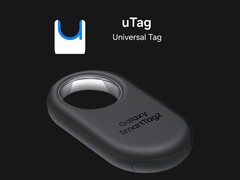 O aplicativo uTag permite que os proprietários de dispositivos que não sejamGalaxy usem os rastreadores SmartTag da Samsung. (Fonte da imagem: Kieron Quinn & Samsung - editado)
