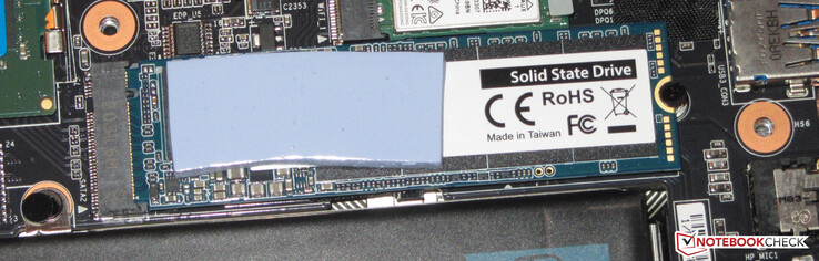 Um SSD NVMe como a unidade do sistema