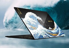 A MSI coloca uma obra de arte famosa no Prestige 13 AI+ Evo (Fonte da imagem: MSI, editado)