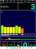 Recepção de GPS em ambientes externos