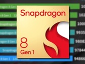 O Snapdragon 8 Gen 1 é considerado o processador de smartphone mais rápido atualmente disponível. (Fonte de imagem: Qualcomm/AnTuTu - editado)